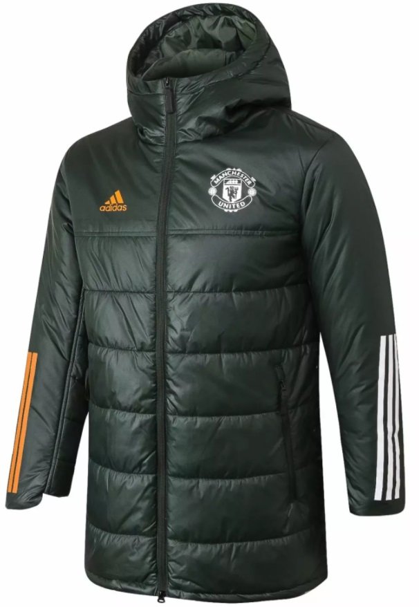 Jaqueta Winter oficial Adidas Manchester United 2020 2021 Preta